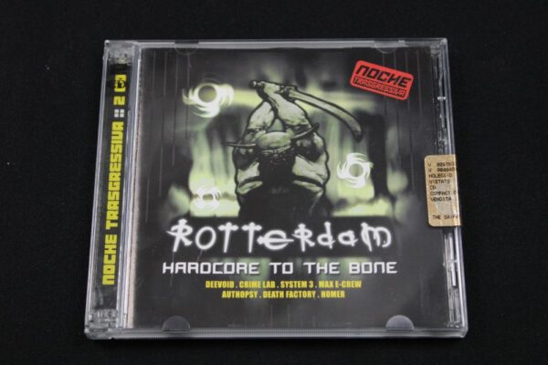 Various ‎– Rotterdam - Hardcore To The Bone CD0010