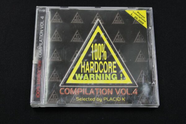 Placid K ‎– 100% Hardcore Warning! Compilation Vol. 4 CD0048