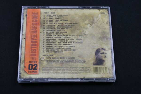 DJ Dano ‎– The History Of Hardcore - The Dreamteam Edition 02 CD0059 - immagine 2
