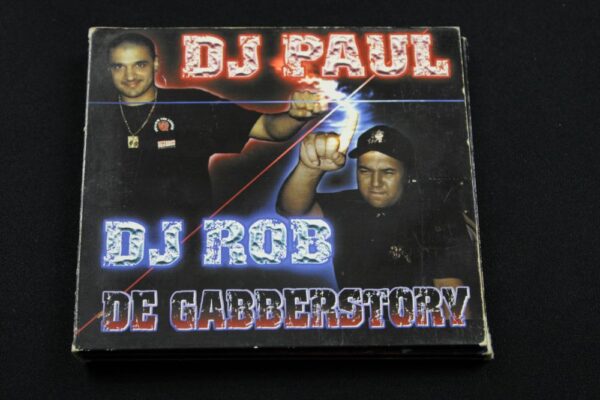 DJ Paul / DJ Rob ‎– De Gabberstory CD0060