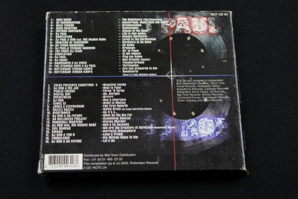 DJ Paul / DJ Rob ‎– De Gabberstory CD0060 - immagine 2