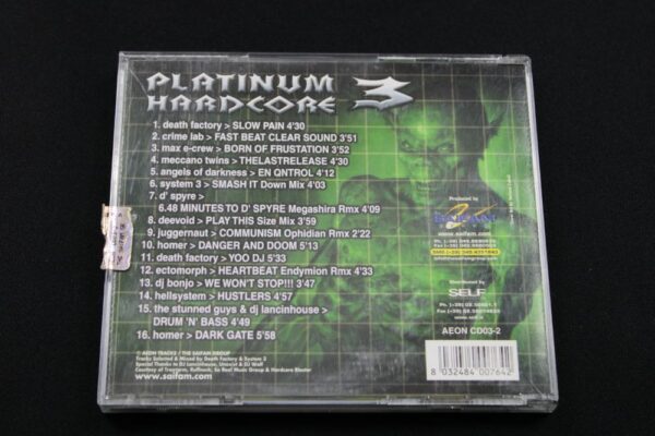 Various ‎– Platinum Hardcore 3 CD0064 - immagine 2