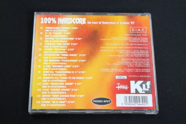 Various ‎– 100% Hardcore - The Best Of Rotterdam & Gabber '97 CD0080 - immagine 2