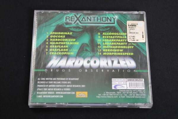 Rexanthony ‎– Hardcorized CD0085 - immagine 2