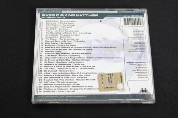 Bass D & King Matthew ‎– In The Mix Vol. 2 CD0086 - immagine 2