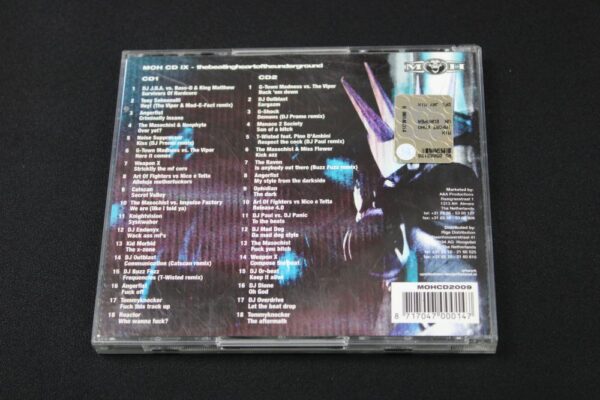 Various ‎– Masters Of Hardcore ChapterIX - The beating heart of the underground CD0118 - immagine 2