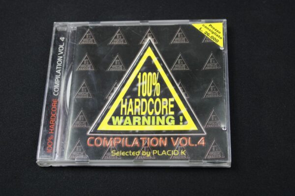 Placid K ‎– 100% Hardcore Warning! Compilation Vol. 4 CD0166