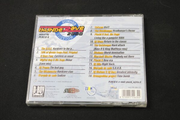 Placid K ‎– Thunderave 2000 - Summer Edition CD0179 - immagine 2