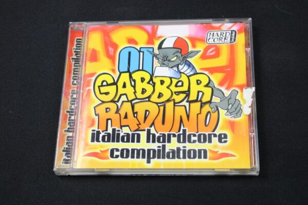 Various ‎– Gabber Raduno 01 - Italian Hardcore Compilation CD0180
