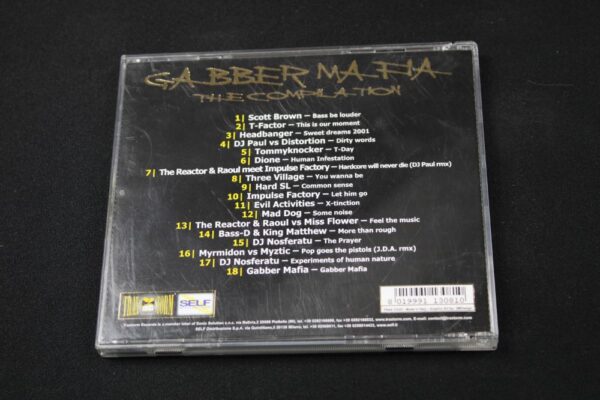 Various ‎– Gabber Mafia The Compilation CD0185 - immagine 2