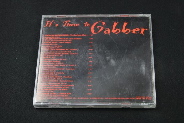 Various ‎– It's Time To Gabber CD0257 - immagine 2