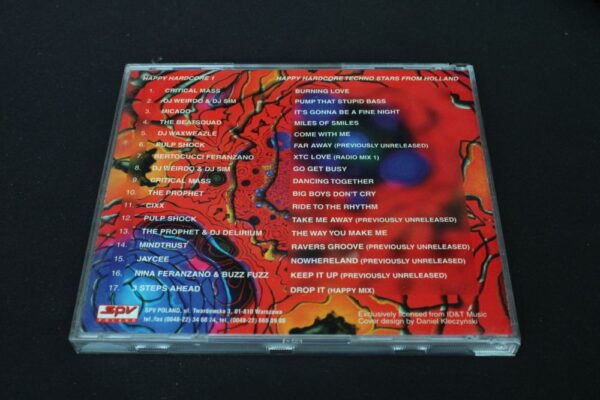 Various ‎– Happy Hardcore 1 - Happy Hardcore Techno Stars From Holland CD0655 - immagine 2