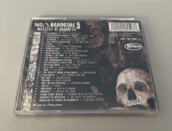 Frazzbass ‎– 1000% Hardcore 5 - Masters Of Darkness CD0689 - immagine 2