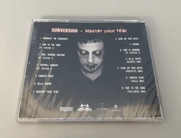 Subversion ‎– Master Your Fear CD0708 - immagine 2