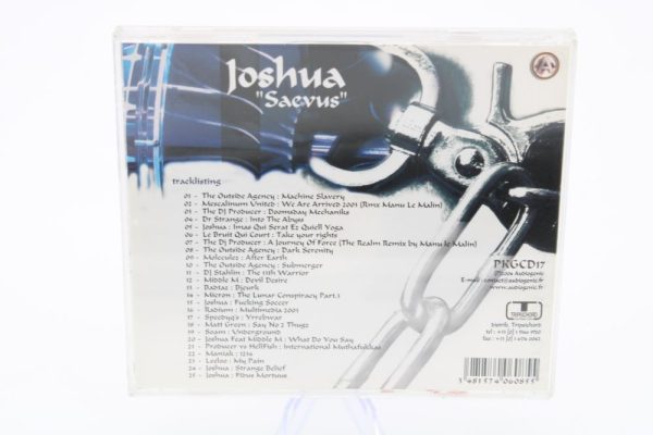 Joshua ‎– Saevus - Hardtech To Hardcore Mix CD0759 - immagine 2