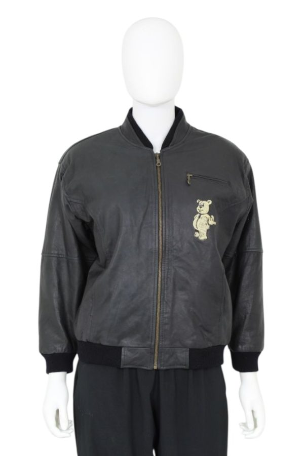 Forze Records MA-1 Leather Bomberjacket BOMB104
