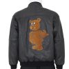Forze Records MA-1 Leather Bomberjacket BOMB104 - immagine 2