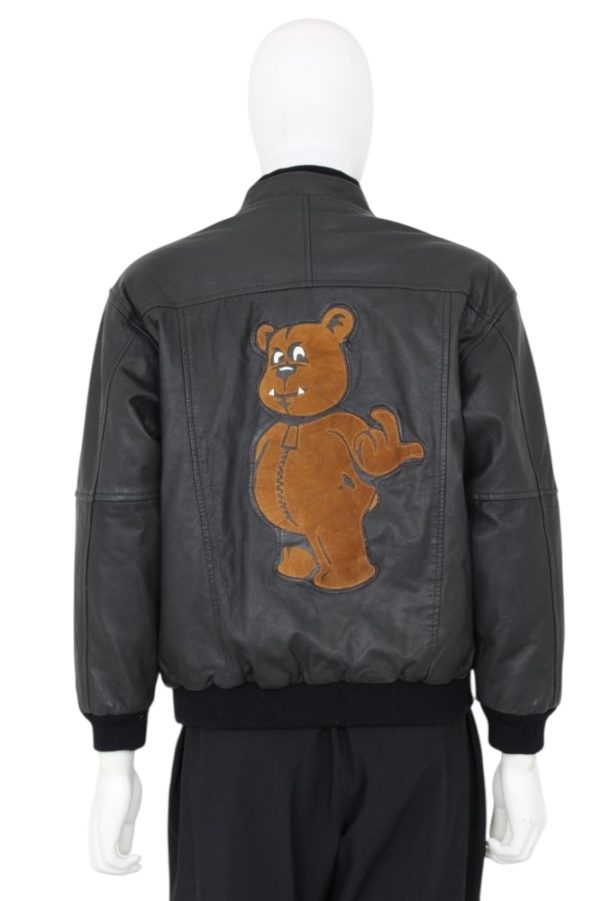 Forze Records MA-1 Leather Bomberjacket BOMB104 - immagine 2