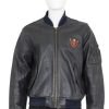 Thunderdome MA-1 Leather Bomberjacket BOMB105