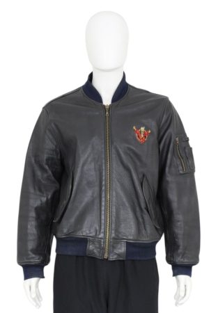 Thunderdome MA-1 Leather Bomberjacket BOMB105