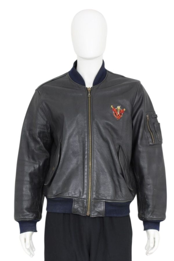 Thunderdome MA-1 Leather Bomberjacket BOMB105