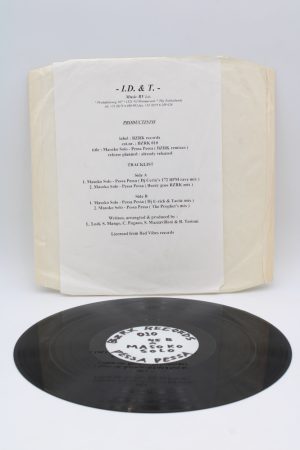 Masoko Solo – Pessa Pessa (BZRK Remixes) LP00501