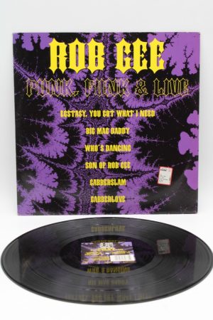 Rob Gee ‎– Punk, Funk & Live EP LP01117
