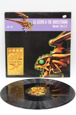 DJ Gizmo & The Houseviking – Burnin' Fire E.P. LP01181