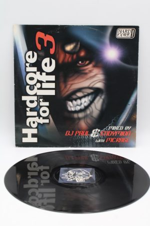 DJ Paul & Endymion With MC Rage ‎– Hardcore For Life Vol. 3 LP01411