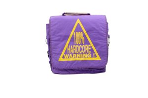 100% Hardcore Warning Vinyl Bag BAG013